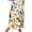 L, variant on Luxalzxs Floral Maxi Skirt for Women Trendy Summer High Waisted Ankle Length Skirt Vintage Flowy A Line Bohemian Beach Skirts