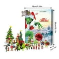 thumbnail image 3 of Calendario de Adviento de Navidad Calendario de Adviento de Grinch Caja sorpresa de Navidad 24 regalos Cuenta regresiva de monstruo verde Caja sorpresa de Halloween, 3 of 5