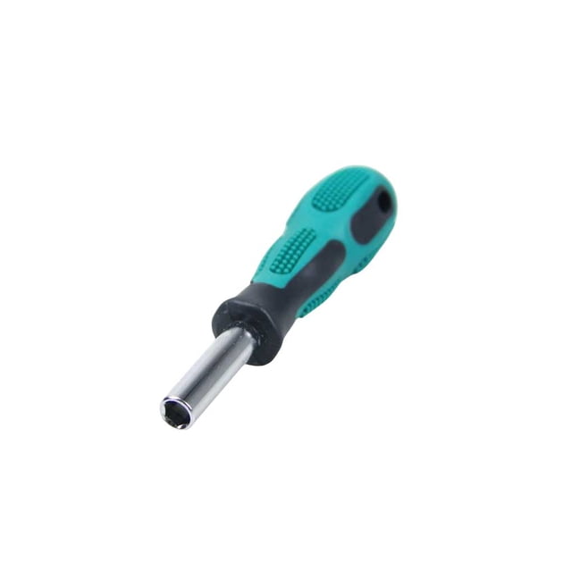 Speravity Destornillador de mano de acero portátil, piezas de repuesto, mango antideslizante, destornillador desmontable, herramienta manual de Artesanía Tipo 1 Speravity TO010990-01