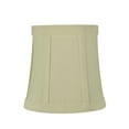 thumbnail image 7 of Aspen Creative 30362-6 Small Bell Shape Chandelier Clip-On Lamp Shade Set (6 Pack), Transitional Design in Beige, 5" bottom width (4" x 5" x 5"), 7 of 7