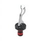 thumbnail image 1 of 5 tapones para botellas de vino creativos para cocina en rojo y negro Tapón para botellas de vino tinto, 1 of 4