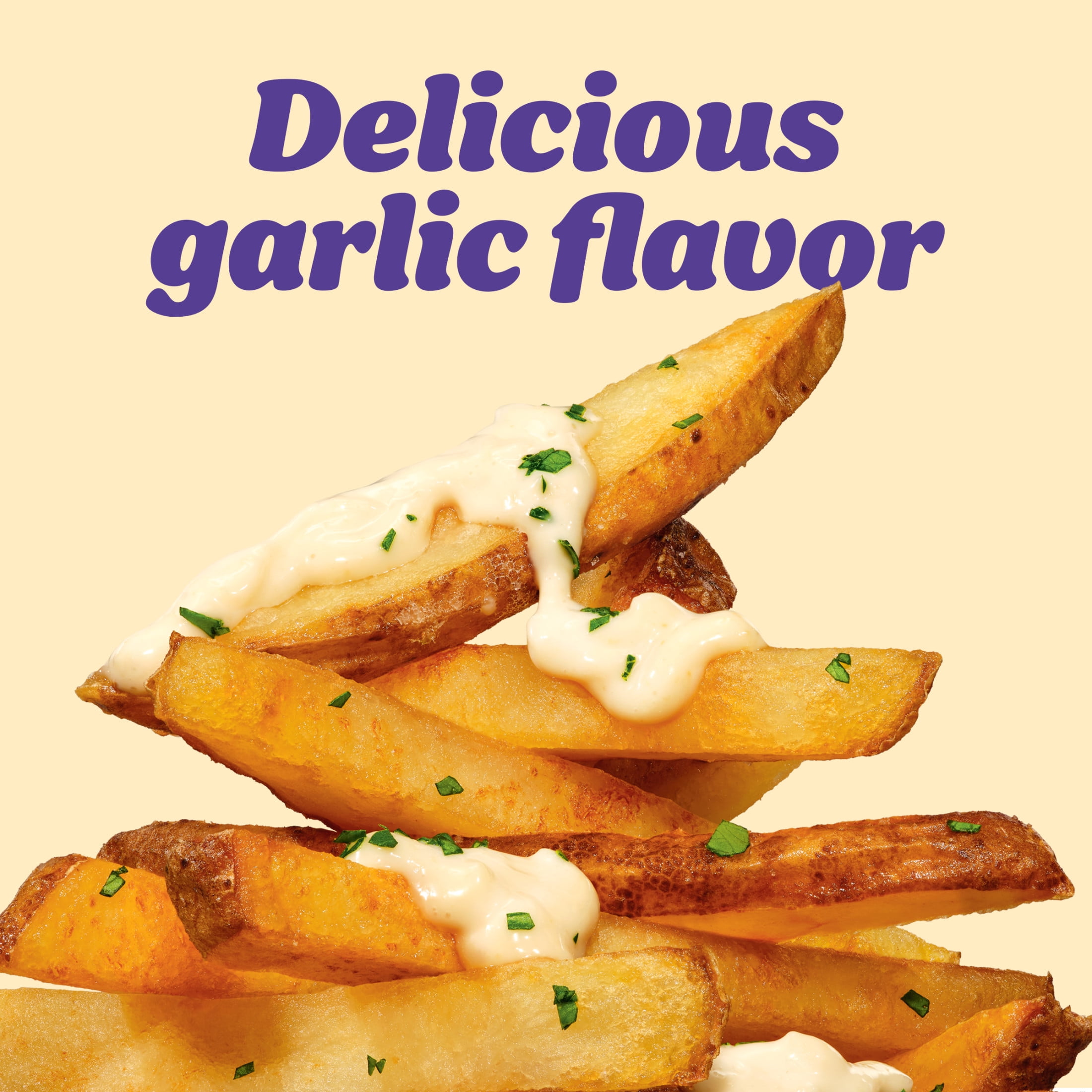 (3 pack) Kraft Garlic Aioli, 12 fl oz Bottle