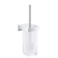 thumbnail image 1 of Grohe 40857000 Sélection Cube Porte-Balais de Toilette Set&44; Chrome Starlight, 1 of 1