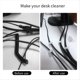 thumbnail image 2 of 100 Clips de Luz para Exteriores Luces Cadena, Mini Autoadhesivos Cables, Clips, Organizador Soporte Negro, 2 of 5