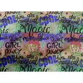 thumbnail image 5 of oneOone Cotton Cambric Medium Purple Fabric Abstracts Craft Projects Decor Fabric Printed By The Yard 56 Inch Wide, 5 of 5