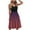 Purple Womens Summer Dress, variant on USSUMA Sundresses for Women Gradient Sleeveless Casual Dresses for Women A Line Cami Flowy Swing Midi Dresses Women Summer V Neck Beach Dresses Wedding Guest