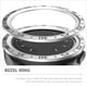 thumbnail image 5 of Bisel de acero inoxidable para reloj inteligente, inserto de anillo, compatible con Galaxy Watch5 Pro, 5 of 5