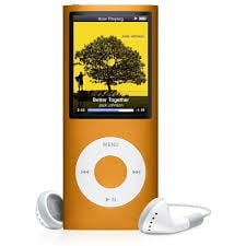 Apple iPod Nano 4e Génération 16 Go Orange comme Neuf - Pas d'Emballage au Détail!