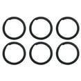 thumbnail image 3 of 24pcs / Pack Premium Porte-Clés Cercle pour Clé (Noir), 3 of 7