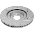 thumbnail image 7 of Detroit Axle - 12.60" inch Front Drilled and Slotted Disc Brake Rotors Replacement for Mazda CX-5 CX-9 6, 7 of 7