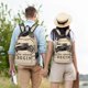 thumbnail image 4 of Balery Let The Adventure Begin Mochila Clásica Impresa Básica para Viaje, Mochila Escolar Resistente al Agua, Mochila de Lona con Correas Ajustables-Small, 4 of 5