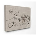 thumbnail image 5 of Stupell Industries Life is a Journey Inspirational Painting Gallery Wrapped Canvas Art Print Wall Art, 16 x 20, 5 of 5