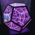 thumbnail image 4 of Luz Artística Dodecaedro Infinito ANGGREK Luz Nocturna Dodecaedro Cubo Único Color Ajustable Para Dormitorio Fiesta, 4 of 7