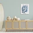 thumbnail image 3 of Stupell Industries Contemporary Fluid Blue Herb Leaf Canvas Art, 24 x 30, by Carol Robinson, 3 of 7
