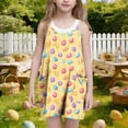 thumbnail image 2 of Vestido de Verano Casual Impreso sin Mangas para Niños 3-10T Vestido de Pascua para Fiesta de Vacaciones Escolares, 2 of 6