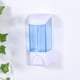 thumbnail image 5 of 1 unidad de 300 ml dispensador de jabón montado en la pared soporte de jabón líquido caja de jabón colgante contenedor vacío recargable para hotel en casa (azul), 5 of 7