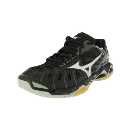 Wave Tornado Volleyball Shoes - Mizuno Wave Tornado X Volleyball Shoe - 7M - Black / Grey / Silver