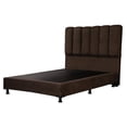 thumbnail image 3 of Box Base Cama Individual + Cabecera Kami Chocolate Dicasa  Bless, 3 of 8