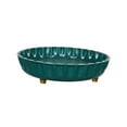 thumbnail image 3 of Turntable Organizer Food Storage Container Multipurpose Desktop Storage Tray Cosmetic Organizer for Pantry Kitchen Countertop Fridge Closet Green, 3 of 5