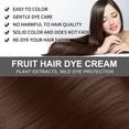 thumbnail image 4 of Crema para el cabello de frutas y verduras, natural, suave, de larga duración, que no daña el cuero cabelludo, fácil de teñir, crema para el cabello de color negro, 4 of 6