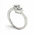 thumbnail image 2 of 1/20 Carat T.W. Diamond 10kt White Gold Heart Fashion Ring, 2 of 5