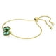 thumbnail image 2 of Pulsera Swarovski Idyllia en tono dorado con piedras verdes, 2 of 4