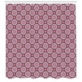 thumbnail image 3 of Ambesonne Mandala Shower Curtain, Eastern Pattern Folk, 69"Wx70"L, Dried Rose Sea Green, 3 of 3