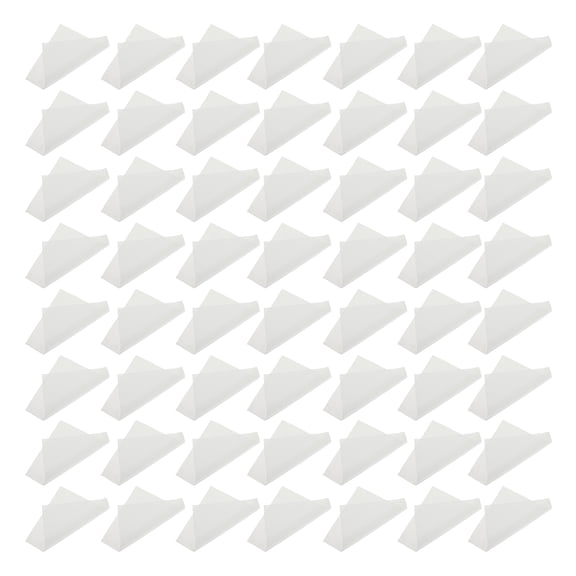 OUNONA 100Pcs White Microfiber Cleaning Cloth Anti Static Wipers for Circuit Boards and Optical Products