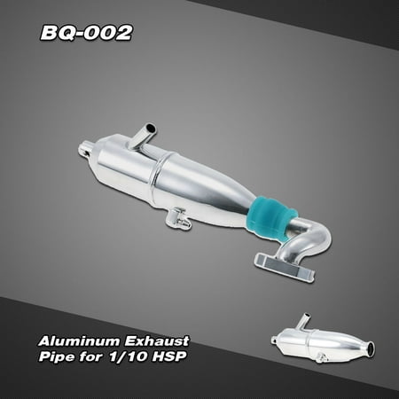 BQ002 Aluminum Upgrade Exhaust Pipe for 1/10 HSP Nitro