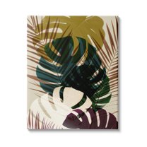 Stupell Industries Warm Summer Tropical Palm Fronds Monstera Leaves, 16 x 20, Design by Ian Winstanley