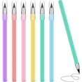 thumbnail image 1 of LAICAIW 5 PCS Inkless Pencil, Infinity pencil, Reusable Everlasting Pencil, Replaceable Nib Inkless Pencil for Writing, Drawing, Drafting, Students Home Office School Supplies（Macaron）, 1 of 7