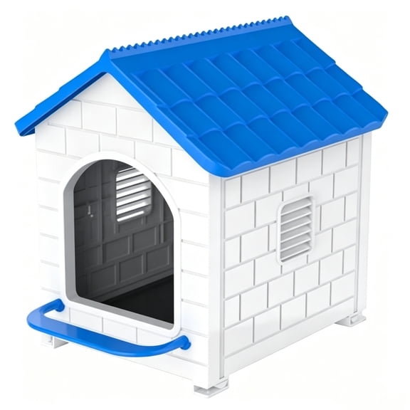 LLNC Plastic Chicken Nesting Box, Single Compartment Egg Laying Box for Hens, Ducks & Poultry, Blue - Wall Mount/Floor Stand, Easy to Clean