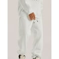thumbnail image 6 of Inevnen Women Sweatsuits Sets 2 Piece Outfits Cropped Hoodie Sweatshirt and Sweatpants Long Joggers with Pockets, 6 of 9