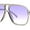 Slate - Purple Pink, variant on Mens Gentlemanly Retro Curved Top Plastic Racer Plastic Sunglasses Slate - Purple Pink