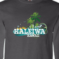 thumbnail image 4 of Inktastic Haleiwa Hawaii Vacation Long Sleeve T-Shirt, 4 of 5