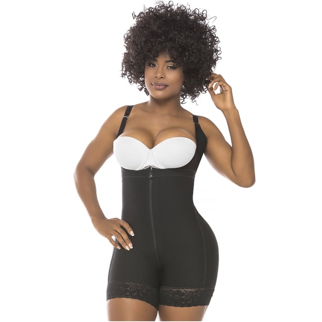 FAJA COLOMBIANA SALOME 216 TIPO REDUCTORA PARA MUJERCOLOR Negro TALLA T 4EG COLOMBIANS SAL0216