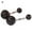 Black, variant on Women\'s Rhinestone Balls Navel Button Barbell Body Piercing Belly Ring-Black
