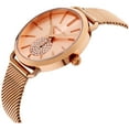 thumbnail image 2 of Michael Kors Portia Three-Hand Rose Gold-Tone Ladies Watch - MK3845, 2 of 3
