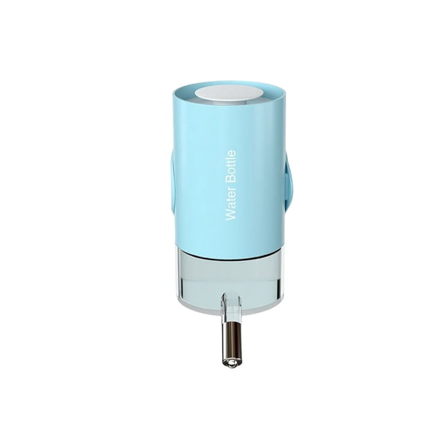 Methold Jaula para mascotas dispensador de agua colgante desmontable Universal recargable lavable hogar ABS alimentador fuente accesorios Suministros de alimentación y agua para mascotas Azul 500ml Methold PT005005-02B