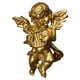 thumbnail image 1 of Estatua de Ángel escultura de pared alas arte decorativo coleccionables accesorios de fotografía para el hogar TV estante sala de estar Hotel EstiloC Soledad Estatuilla de ángel, 1 of 6