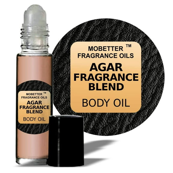 MOBETTER FRAGRANCE OILS Agar Fragrance Blend Unisex Body Oil 10ml rollon