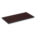 thumbnail image 4 of Alera ALETT4824CM 47.63 in. W x 23.63 in. D Rectangular Reversible Laminate Table Top - Medium Cherry/Mahogany, 4 of 6