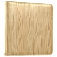 thumbnail image 2 of Leather Cover Photo Album 80 Pockets 4x6 Photos Bookshelf Picture Album Hand Drawn Wooden Grain, 2 of 9