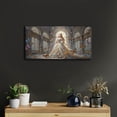 thumbnail image 6 of Luxe Metal Art 'Princess & Butterflies' by Rey Klimt Metal Wall Art, 24" x 12", 6 of 10