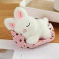 thumbnail image 4 of Sleeping Dog Cat in Pet Bed Doll Toy, Simulation Plush Cat Dog Animal Toy with Pet Bed Decor for Offices Desktop, 4 of 7