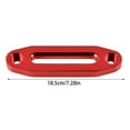 thumbnail image 3 of 6 Inch Aluminum Hawse Fairlead with Mounting Hardware High Strength Hawse Fairlead Upgrades for Synthetic Winch Rope, 3 of 5