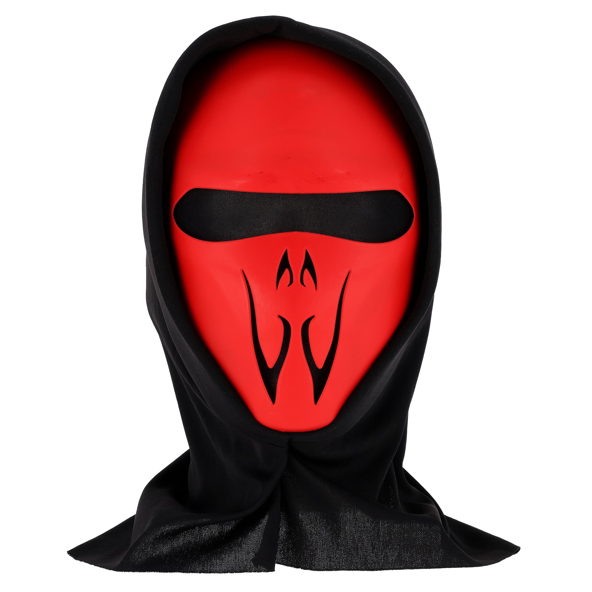 Ninja Guard Costume Accessory Kit for Adults, Red and Black, 2 Pieces, Halloween by Way To Celebrate