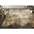 thumbnail image 2 of Kalaty Theory Area Rug TY-670 Sand Tones/Multi Shaded Distressed 5' 5" x 7' 7" Rectangle, 2 of 2
