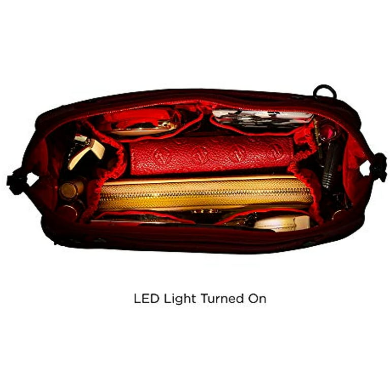 LittBag by Pursen LED Lighted Organizer Insert for Handbags Purses