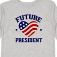 thumbnail image 4 of Inktastic Future President Gift Boys or Girls Long Sleeve Toddler T-Shirt, 4 of 5